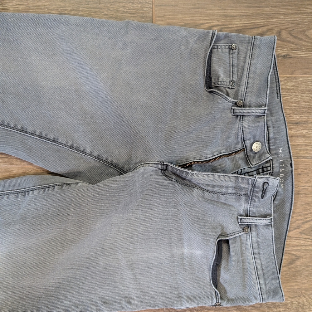 Mott & Bow Men's Slim Jeans - Gray